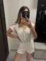 Бял гащеризон boho style, снимка 1
