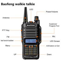 Нови BAOFENG 9R PLUS 22W 11000MAH Нови 2023 двубандова Радиостанция Водоустойчиви PMR dual band Пром, снимка 5 - Оборудване и аксесоари за оръжия - 39861931