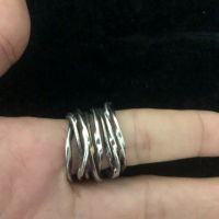 Lotta Djossou Paris сребърен  пръстен, снимка 2 - Пръстени - 36241418