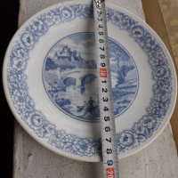 Френска порцеланова чиния, снимка 3 - Антикварни и старинни предмети - 34751983