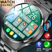 Smart часовник GT4 PRO Steel, снимка 2 - Смарт часовници - 44667682