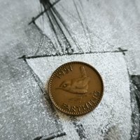 Монета - Великобритания - 1 фартинг | 1951г., снимка 1 - Нумизматика и бонистика - 44447219