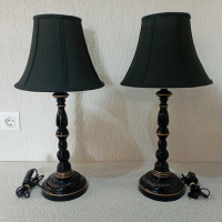 Комплект от две големи красиви лампи - лампа, снимка 1 - Настолни лампи - 44710583