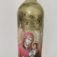 Бутилка за подарък със Света Богородица, снимка 4 - Икони - 35887299