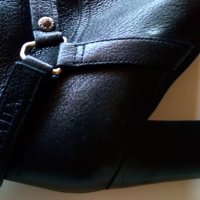 Ботуши Prada, размер 38.5, черни, 100% естествена кожа, снимка 6 - Дамски ботуши - 42090728