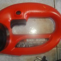 Black Decker KA293E-Английски Мини Лентов Шлайф-Ел.Пила-350 W-ОТЛИЧЕН-Шлайфане Труднодостъпни Места, снимка 8 - Други инструменти - 42444011