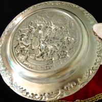Пано,чиния за стена от калай Лято. , снимка 5 - Антикварни и старинни предмети - 40951541