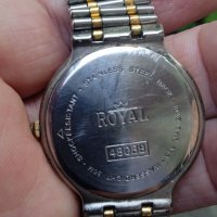 Винтидж кварцов часовник Royal, снимка 8 - Антикварни и старинни предмети - 42249611