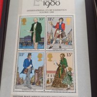 Пощенска блок марка Британски пощи стари редки чисти без печат 37892, снимка 7 - Филателия - 40454974
