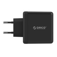 Зарядно 220V/2.4A USB2.0 3-изхода Orico WHC-3U-EU, Черно, За Телефон, таблет и др.Зарядно за контакт, снимка 2 - Друга електроника - 34324205