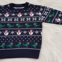 Коледен пуловер 2-3 години, снимка 1 - Детски пуловери и жилетки - 34351505