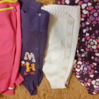 Голям лот дрешки за момиче-суитчъри,блузки с дълъг ръкав, клинчета, дънки-размер 128-134 см., снимка 3 - Детски анцузи и суичери - 38900577