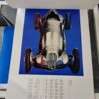 Стар календар Andy Warhol Cars Mercedes Benz 1989, снимка 9 - Колекции - 42633047