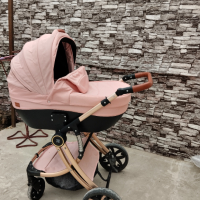 Бебешка количка moni polly 3в1, снимка 9 - Детски колички - 44657962