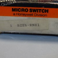 краен изключвател Honeywell micro-switch BZE6-RNX1 limit switch 15A 250VAC, снимка 10 - Резервни части за машини - 42539491
