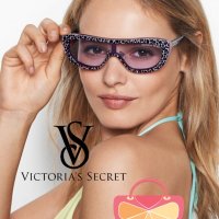 VICTORIA'S SECRET 🍊 Дамски слънчеви очила PURPLE LEOPARD нови с кутия, снимка 6 - Слънчеви и диоптрични очила - 39130406