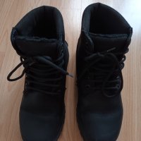 Черни равни обувки 36 номер , снимка 2 - Дамски боти - 39041344