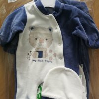 Бебешки гащеризои, розови, сини, бели , снимка 1 - Комплекти за бебе - 35726519