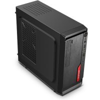 Кутия Segotep Mini Black-Red, mATX/MINI-ITX, 1 x USB3.0, 350W , снимка 3 - Захранвания и кутии - 42558745