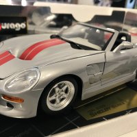 BBURAGO нова метална колекционерска количка.SHELBY COBRA 1998г.1:18, снимка 1 - Колекции - 39076247