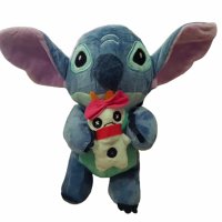 Играчка Ahelos, Stitch с играчка, Плюшена, Многоцветно, 28 см, снимка 1 - Плюшени играчки - 42448546