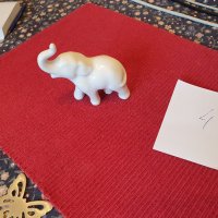 Слонче - статуетка от Индия №4 порцелан , снимка 5 - Статуетки - 42082269