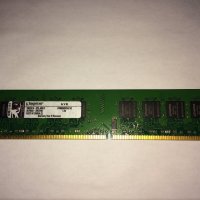 Рам памет RAM Kingston модел kvr800d2n5/1g 1 GB DDR2 800 Mhz, снимка 1 - RAM памет - 34479144