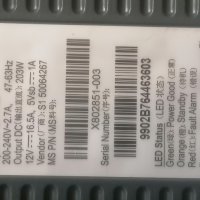 Microsoft AC Adapter for XBox 360 Console, DPSN-186EB A, DC 12V 16.5A, снимка 2 - Xbox конзоли - 41842914