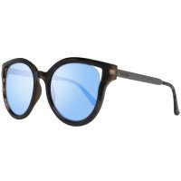 GUESS 🍊 Дамски огледални слънчеви очила "BLACK BROWN & BLUE" нови с кутия, снимка 2 - Слънчеви и диоптрични очила - 41455352