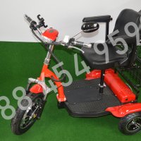 Електрическа триколка A6 LUX – 500W, снимка 1 - Инвалидни колички - 35567778