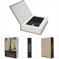 Таен сейф “Париж” – Книга с комбинационен код, снимка 4 - Други стоки за дома - 41803197