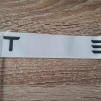 нов черен надпис Tesla Тесла, снимка 3 - Аксесоари и консумативи - 41664777