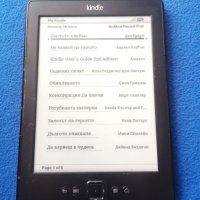 четец Kindle 4, черен, снимка 3 - Електронни четци - 44150103