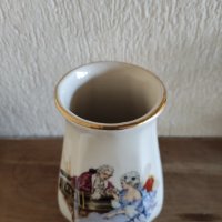 Порцеланова ваза 24 карата, снимка 3 - Антикварни и старинни предмети - 42688441