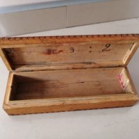 Дървена кутия моливник 21 х 7 х 4 см. , снимка 17 - Други стоки за дома - 36902057