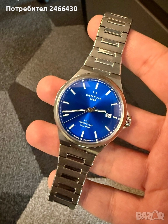 Certina DS-7 Automatic 39mm Titanium НОВ, снимка 1