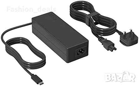 Нов Адаптер зарядно устройство 65W USB C Type C зарядно за лаптоп Yoga , снимка 1