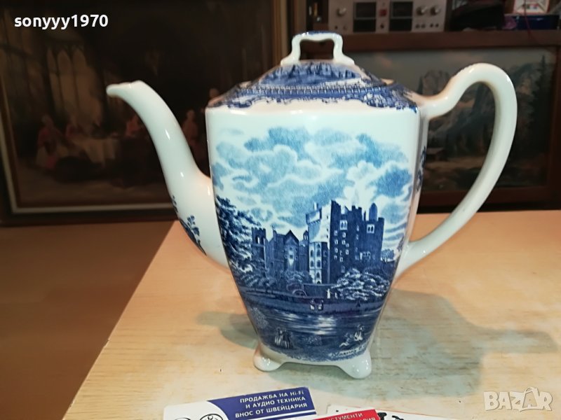 johnson bros england-порцелан ретро чайник-made in england 2504231706, снимка 1