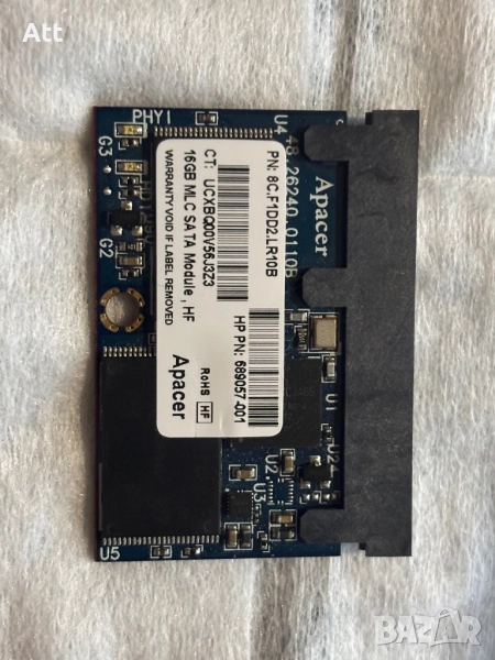 Apacer 16gb MLB SSD SATA , снимка 1