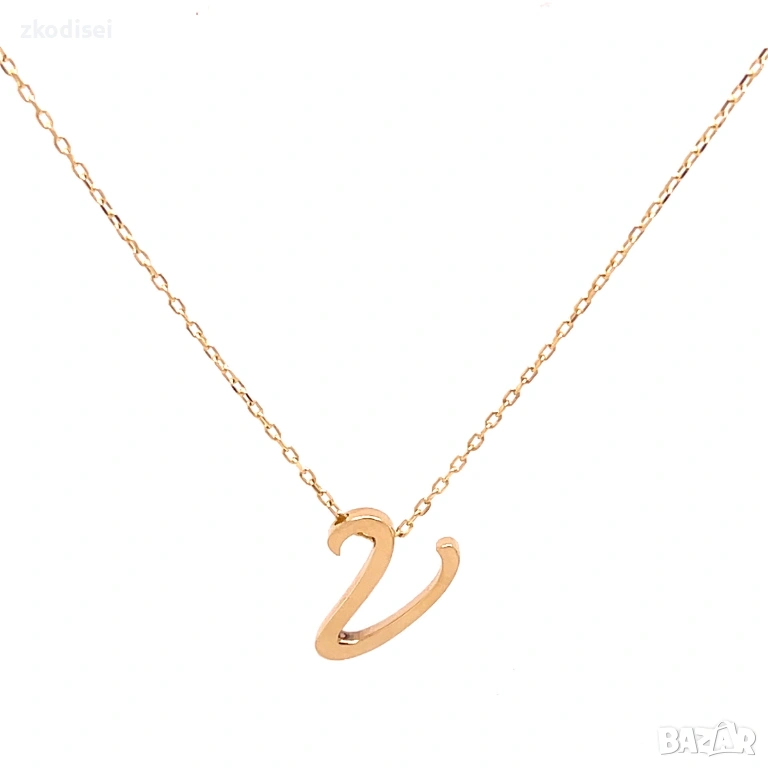 Златно колие 2,36гр. 47,0см. 14кр. проба:585 модел:36313-3, снимка 1