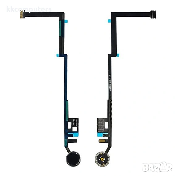 Лентов кабел за APPLE iPad 9.7 (2017/ 2018) с черен бутон HOME, снимка 1