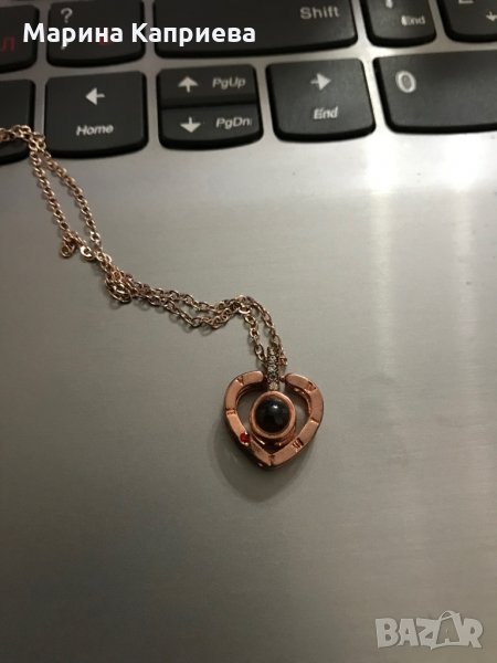 Нови колиета с послание “Обичам те” на 100 езика /К-82/, снимка 1