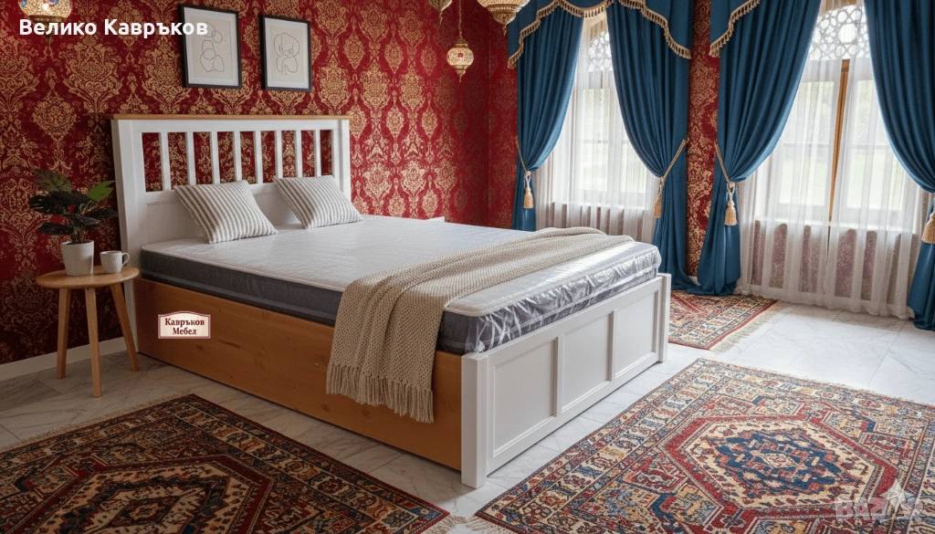 Спалня "Рая" с повдигащ механизъм, снимка 1