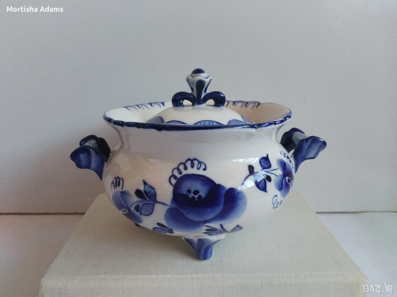 Бонбониера- Гжель, снимка 1