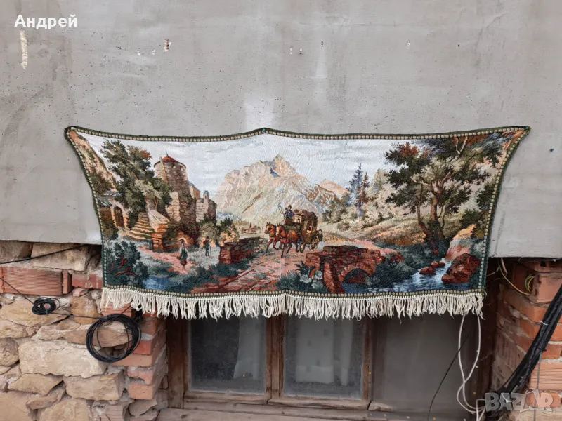 Старинен ковьор,покривка за стена #268, снимка 1