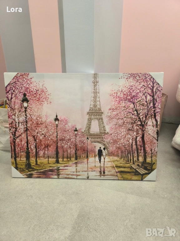 Картина Париж 70-50см, снимка 1