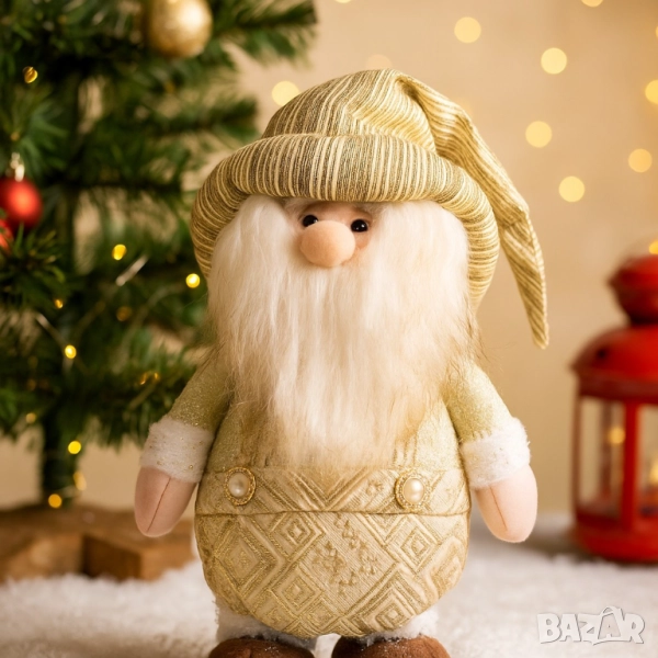 Декоративна фигурка на джудже – Идеалният акцент за зимната украса, снимка 1