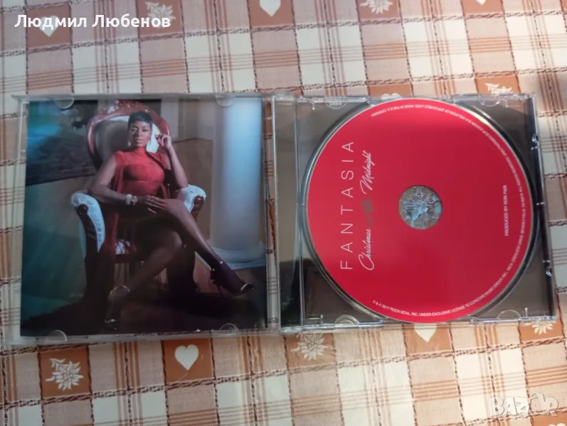 Компакт диск с джаз музика коледна тематика, снимка 1