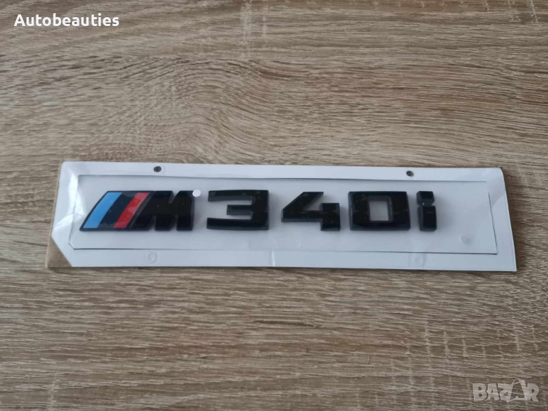 БМВ BMW М340i черна емблема лого, снимка 1