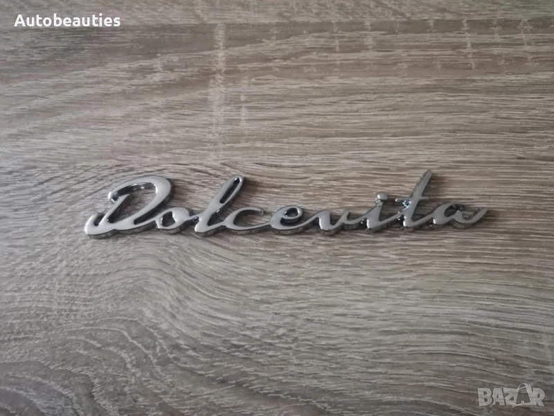 сребриста емблема Fiat Dolcevita , снимка 1